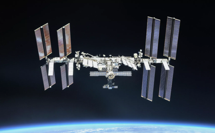 International Space Station in Earth orbit